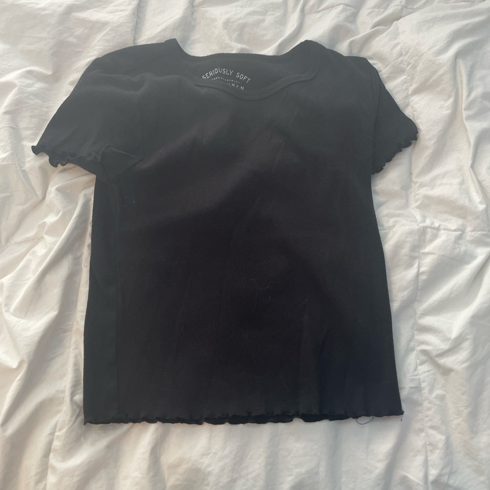 Black Aeropostale Women's Top